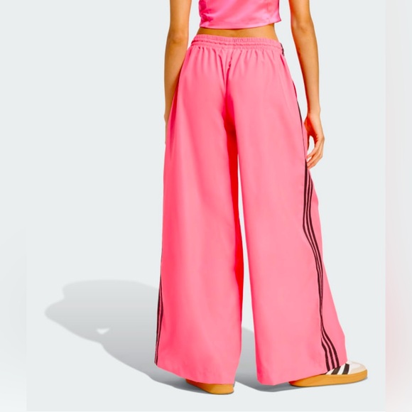 Adidas Originals [S-M] Lightweight Wide-Leg Track Pants JV7493 - Picture 6 of 10